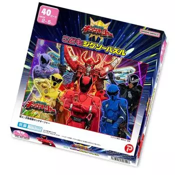Tenyo Puzzle King Sentai King Auger 40 pieces jigsaw Children s Fight! [Children s puzzle]