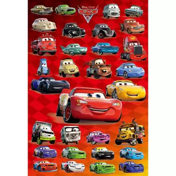Tenyo [Сделано в Японии] Детский пазл Disney Cars 3 Навстречу мечтам! 96 штук (26x38см) Детская головоломка DK-96-034 Антибактериальное чистящее средство