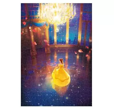 Tenyo в 500 элементах пазла Stained Art Gyutto Series Disney Beauty and the Beast Belle What Happened in the Ballroom x В комплект входит сервисная карта
