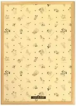 Tenyo в деревянной рамке-пазле Disney Эксклюзивная панель на 1000 деталей Натуральный простой в установке Стопор Функция Микки Эмблема Пластина Подвесной ремень в комплекте [Сделано