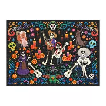 Tenyo в пазле Disney My My Music с лопаткой и сервисной картой [Сделано в Японии] 500 деталей Мечты, (Запомнить меня) (35x49см) Клей D-500-691,