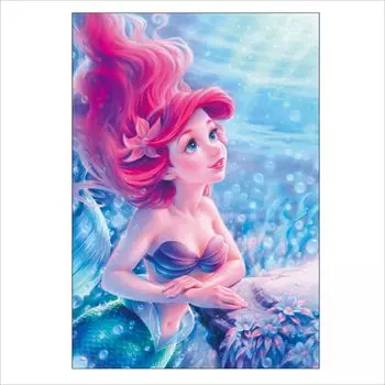 Tenyo в пазле из 1000 элементов Disney The Little Mermaid Towing for Ariel В комплект входят клей и шпатель. В комплект входит сервисная карта [Сделано в Японии] С любовью...
