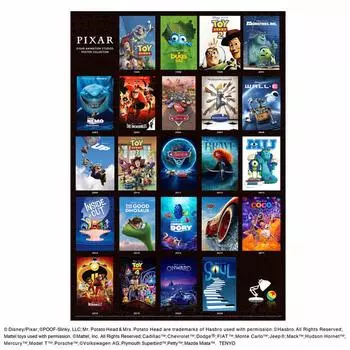 Tenyo в пазле из 1000 элементов. Коллекция постеров Disney PIXAR ANIMATION STUDIOS. В комплект входит сервисная карта [Сделано в Японии] и Disney/Pixar. (51х73,5см)