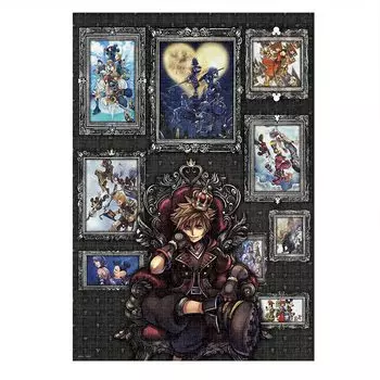 Tenyo в пазле из 1000 деталей Disney Kingdom Hearts Reminiscence В комплект входят клей и шпатель. В комплект входит сервисная карта [Сделано в Японии] (51х73,5см)