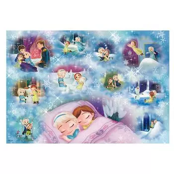 Tenyo в пазле из 1000 деталей Disney Frozen Dream Together В комплект входят клей и шпатель. В комплект входит сервисная карта [Сделано в Японии] (51х73,5см) Д-1000-885