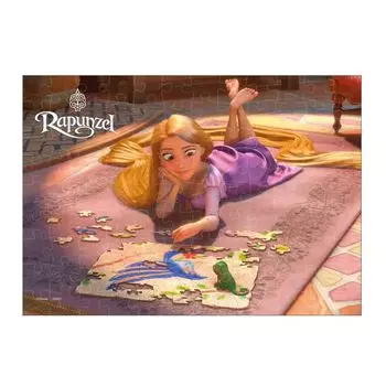 Tenyo в пазле из 108 деталей Disney Rapunzel on the Tower Relaxing Time В комплект входят клей и шпатель. В комплект входит сервисная карта [Сделано в Японии]
