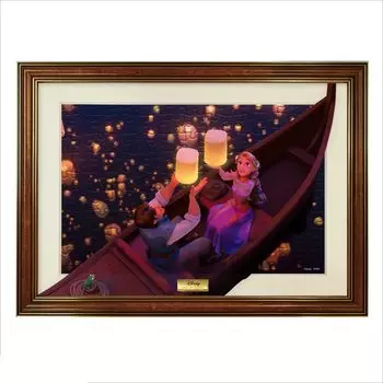 Tenyo в пазле из 200 деталей «Фильмовая художественная галерея» Пазл Disney Рапунцель на башне В комплект входят клей и шпатель. В комплект входит сервисная карта [Сделано