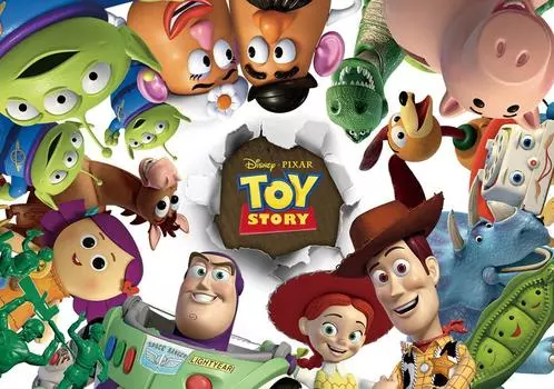 Tenyo в пазле из 200 деталей, пазл с фотографиями Disney Toy Story Memories В комплект входят клей и шпатель В комплект входит сервисная карта [Сделано