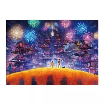 Tenyo в пазле из 300 элементов Disney Remember Me Land of the Dead В комплект входят клей и шпатель. В комплект входит сервисная карта [Сделано в Японии] (30,5x43см)