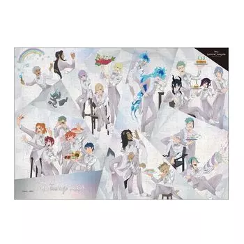 Tenyo в пазле из 300 элементов Disney Disney100 Disney Twisted Wonderland В комплект входят клей и шпатель. В комплект входит сервисная карта [Сделано в Японии] (30,5x43см)