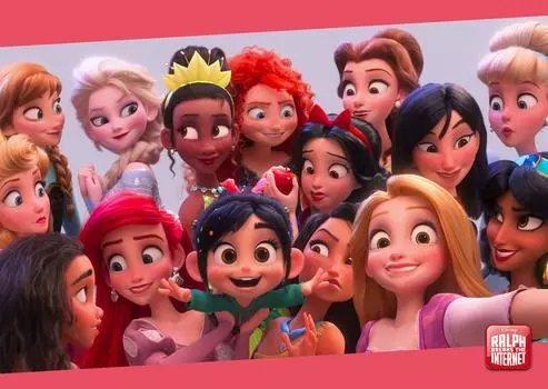 Tenyo в пазле из 300 деталей Disney Sugar Online a Princess В комплект входят клей и шпатель. В комплект входит сервисная карта [Сделано в Японии] Rush: Я (30,5x43см)