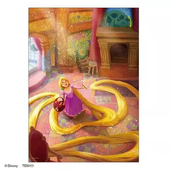 Tenyo в пазле из 500 элементов Disney Rapunzel on the Tower Нарисуйте свои Comes с помощью клея и шпателя. В комплект входит сервисная карточка [Сделано в Японии] мысли...