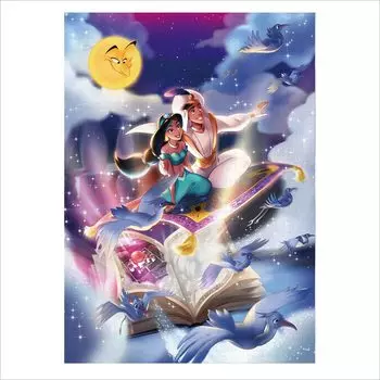 Tenyo в пазле из 500 деталей Disney Aladdin The Story of Flying to Freedom В комплект входят клей и шпатель. В комплект входит сервисная карта [Сделано в Японии]