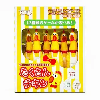 Tenyo Weak Party Game Lots of Chicken 12 types of games that anyone can enjoy right away Number of 2 to 6 Toy Most Popular Toys of the Year 2024