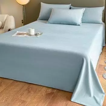 Теплая бархатная простыня однотонная осенне-зимняя верхняя простыня 120/160/200/245/270 см постельное белье для односпальной двуспальной кровати размера «king-size» 2xPillowcase 48x74cm