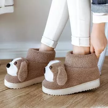 Теплая хлопковая обувь. Мужская и женская домашняя сумка с хлопковыми тапочками. Нескользящая обувь на платформе. 35 синий