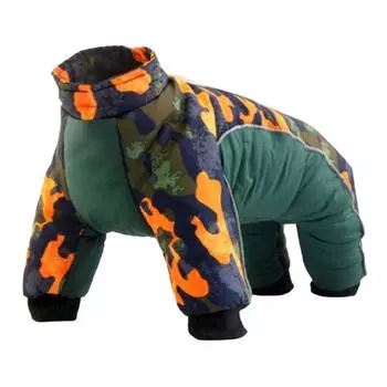 Теплая и флисовая одежда для собак, модная одежда для домашних животных для маленьких и средних собак XL зелёный