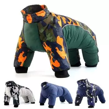 Теплая и флисовая одежда для собак, модная одежда для домашних животных для маленьких и средних собак M синий