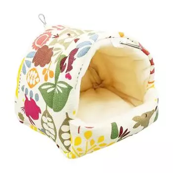 Теплая клетка для попугаев, палатка, гамак, подвесное гнездо для синих птиц, какаду 15 см x 15 см x 14,5 см s