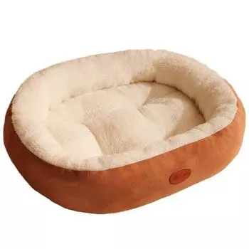 Теплая кровать для сна собак, мягкое флисовое одеяло для домашних животных, съемный коврик для кошек и щенков, подушка для маленьких, средних и больших собак, товары для животных, кровать для собак S