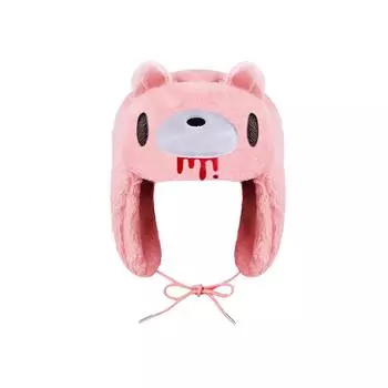 Теплая лыжная шапка с рисунком из мультфильма для мужчин и женщин из Европы и Америки Y2K на осень и зиму OneSize белый