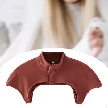 Теплая наплечная накладка, теплая шаль для спальни, работающей женщины, осень-зима