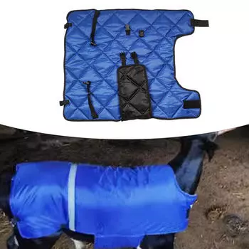 Теплая одежда для теленка, термоизоляция, устойчивость к холоду, дышащая, ветрозащитная, со светоотражающими полосками