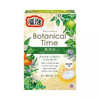 Теплая пена Botanical Time 12 таблеток