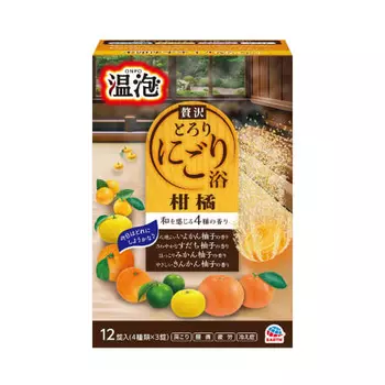 Теплая пена для роскошной облачной ванны с цитрусовым вкусом 12 таблеток