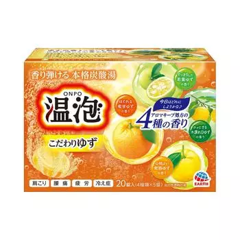 Теплая пена ONPO Specialty Tablet Specialty Yuzu Gasated Water Clear 20 таблеток