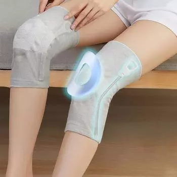 Теплая специальная поддержка Membrana Synovialis для спортивных наколенников для мужчин и женщин пожилого возраста S серый