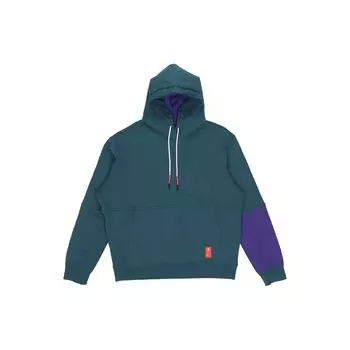 Теплая спортивная толстовка с флисовой подкладкой Nike Kyrie Color-Block, мужская толстовка с капюшоном Dark-Atomic-Teal CK6746-300 S