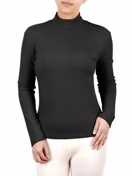 Теплая внутренняя ребристая водолазка термобелье с длинным рукавом рубашка [LINYUAN&YING] женская