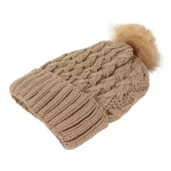 Теплая вязаная шапка с подогревом, электрическая мягкая USB-аккумуляторная согревающая шапка для зимы и осени, походов, цвета хаки хаки