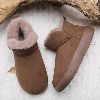 Теплая зимняя хлопковая обувь, мужские теплые меховые домашние тапочки, нескользящие плюшевые тапочки из ЭВА, домашние тапочки для пар с толстой подошвой, шлепанцы 39 чёрный