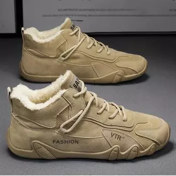 Теплая зимняя мужская обувь, зимние мужские ботинки, легкие с мехом, дешевая нескользящая обувь, лидер продаж, Y2k, высокое качество, низкая цена, распродажа 39