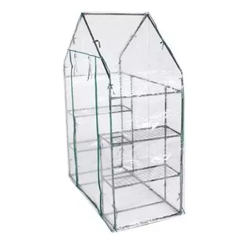 Теплица пластиковая складная прозрачная крышка цветок бонсай растение защитная палатка для выращивания