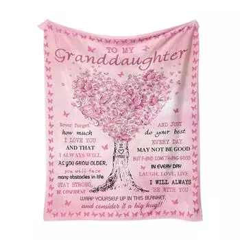 Теплое и мягкое одеяло на все случаи жизни, уютное роскошное одеяло, подарки для внучки, одеяло