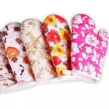 Теплоизолированный гриль-барбекю для выпечки бытовые прихватки для духовки перчатки для микроволновой печи кухонная варежка для выпечки инструмент 1pc Type4