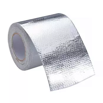 Теплоизоляционная лента для выхлопной трубы Самоклеящаяся наклейка Теплоизоляционная лента Защитная фольгированная лента