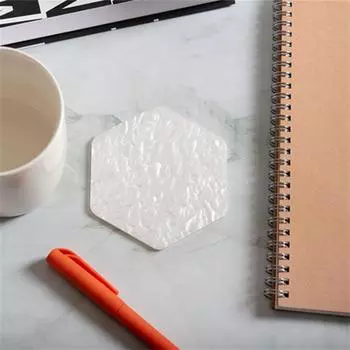 Теплоизоляционный коврик для стакана с водой, нескользящий теплоизоляционный коврик с принтом, теплоизоляционная подставка, коврик для чая, акриловый коврик для стола AS SHOW