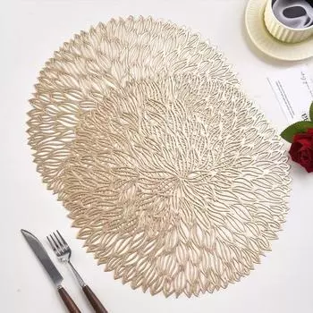 Теплоизоляционный коврик под подставку под стол, нескользящий коврик под стакан из ПВХ для столовой