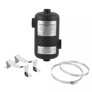 Теплообменник для бассейна из нержавеющей стали, нагреватель, термостат для бассейна, аксессуары для оборудования