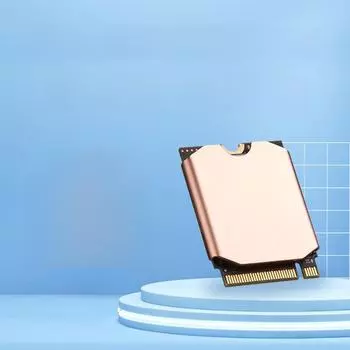 Теплоотвод для SSD-накопителя Ship Spirit M.2 2230 для Steam Deck и ROG Ally — чистый медный жилет 2230 special heat sink copper sheet