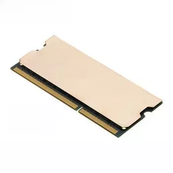 Теплоотвод Hanche Pure Copper для памяти игрового ноутбука (DDR4/5) Copper foil NB01 (0.1mm thick - 2 pieces) медный