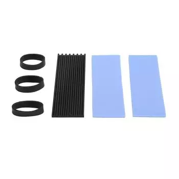 Теплоотводящий алюминиевый сплав охлаждающий кожух замена для ноутбука PCIE M.2 твердотельный накопитель