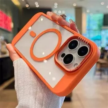 Теплоотводящий охлаждающий бампер магнитный чехол для iPhone 11 12 13 14 15 16 Pro Max для Magsafe прозрачный ударопрочный жесткий чехол iPhone 11 чёрный