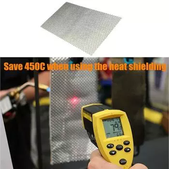 Тепловой экран Тепловой экран Алюминиевый тисненый выхлоп Электрические