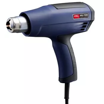 Тепловой фен Taiyo Denki Sangyo Соответствует закону Denan Бренд аппарата горячего воздуха Использует швейцарский сотовый нагреватель Leister Длительный срок службы Стабильный и мощный горячий воздух