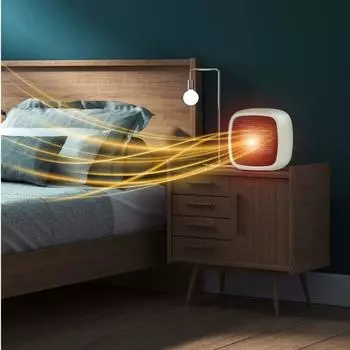 Тепловой обогреватель, бытовой вентилятор горячего воздуха, электрический обогреватель, теплый вентилятор, грелка, машина, настольный обогреватель розовый